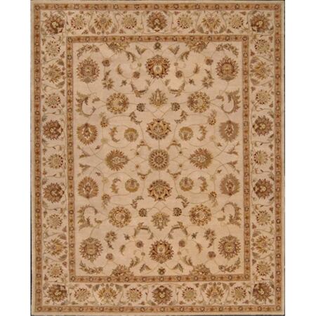 NOURISON Heritage Hall Area Rug Collection Ivory 7 Ft 9 In. X 9 Ft 9 In. Rectangle 99446193476